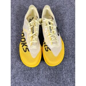 Brooks Hyperion Elite MD Track Spikes Yellow Cream Mens 9.5 Womens 11